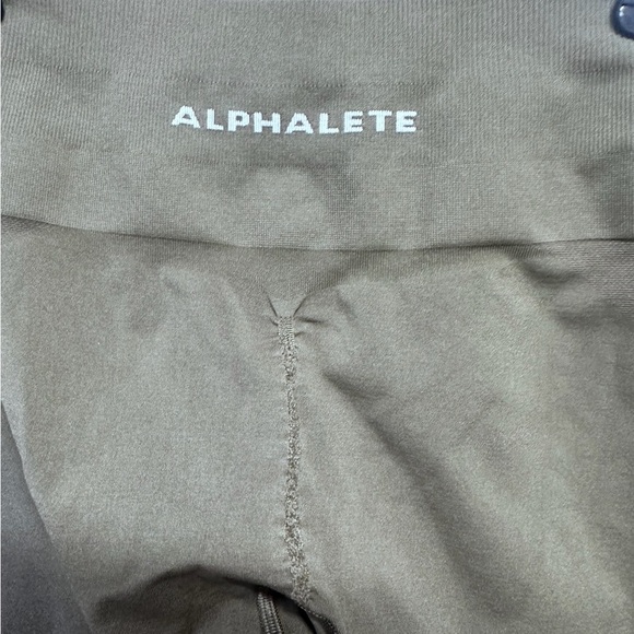 Alphalete Olive Green Leggings - Picture 2 of 6